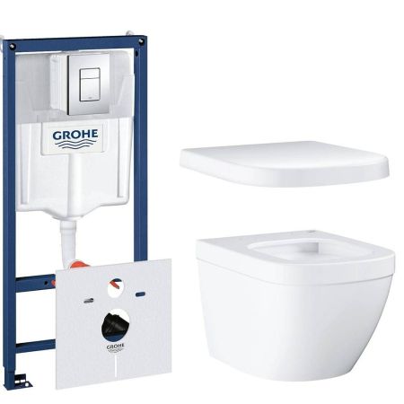 Готовый набор для туалета GROHE Euro Ceramic (NW0021-1), артикул NW0021-1