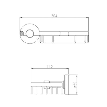 Мыльница Bronze de Luxe ROYAL R25202, бронза, артикул R25202
