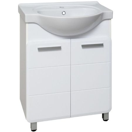 Тумба под раковину Runo Эрика 70 4620750027186 Белая