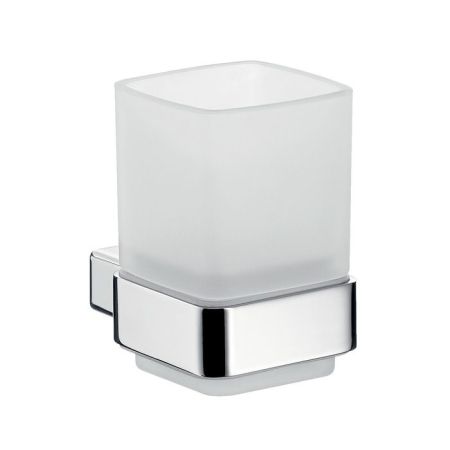 Emco Loft Стакан подвесной, хрустальное стекло сатинированное, цвет хром