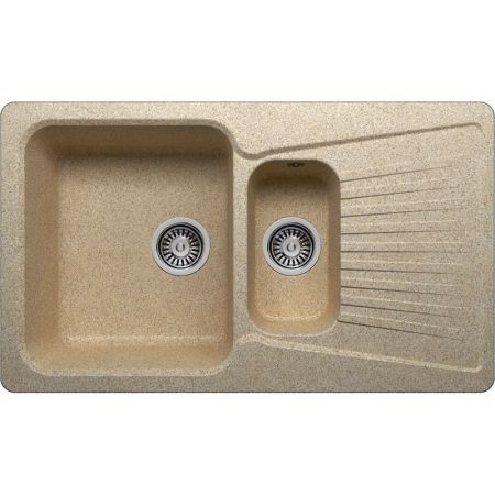 Кухонная мойка Polygran F-18 №302 85 Песочная, артикул F-18 №302 (Песоч)