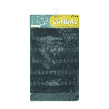 Коврик для ванной комнаты FIXSEN SANDAL FX-8020K, серый, артикул FX-8020K