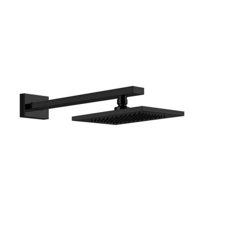 Gessi Rettangolo Верхний душ для настенного крепления 216x140мм, цвет: черный, артикул 20148#299