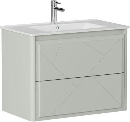Тумба под раковину Allen Brau Paris 80 1.360001.PWM папирус матовый, артикул 1.360001.PWM