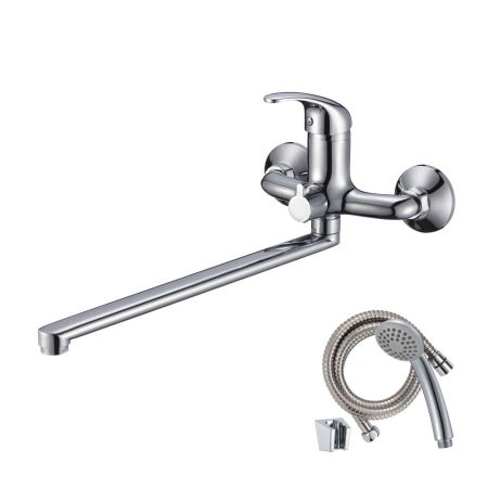 Смеситель для ванны WesnaArt LISTOK LIS01-320, хром, артикул LIS01-320