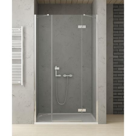 Дверь в нишу NEW TRENDY REFLEXA PLUS R 150x200 EXK-1211/EXK-0003 (хром), артикул EXK-1211/EXK-0003