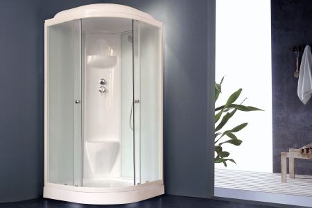 Душевая кабина Royal Bath RB 100HK6-WC (белое/матовое)