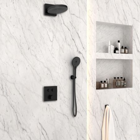 Душевой комплект Inspire VSFW-4I211MB встраиваемый, черный, артикул VSFW-4I211MB