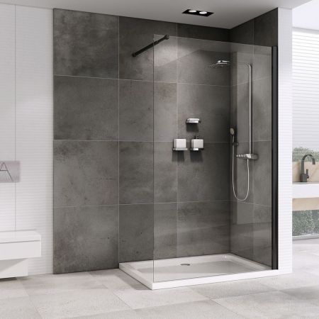 Душевая перегородка ABBER Immer Offen AG61090B, артикул AG61090B