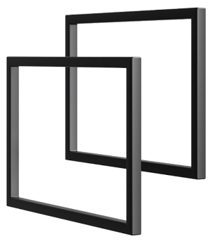 "Fargo" комплект ног для тумбы 60см.