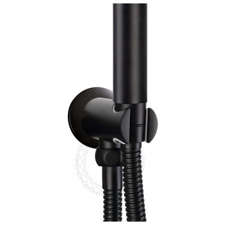 Душевая система встраиваемая FILARETE Roun FL1024BL, черный