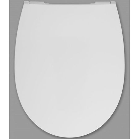 Сиденье для унитаза ROCA LEON ZRU9302943 (микролифт, тонкое, дюропласт, белый), шт, артикул ZRU9302943