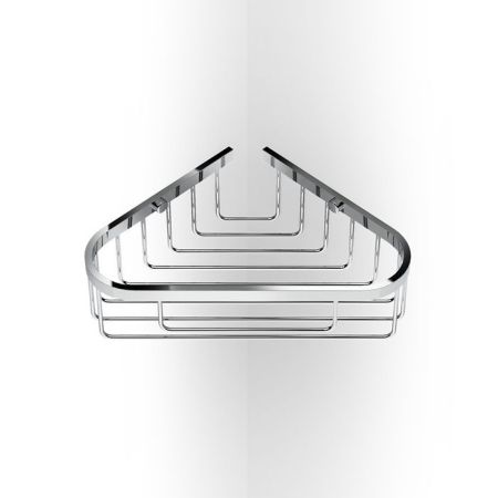 Decor Walther DW 228 Полочка для душа, угловая, подвесная, цвет: хром, артикул 0705100