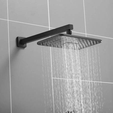 Душевая система встраиваемая Rose R2835H, черный, артикул R2835H