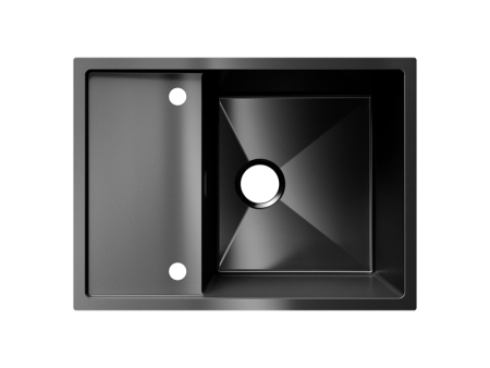 Мойка ULGRAN STEEL 680 Х 500, цвет «вороненая сталь» (US 680-003), артикул US 680-003