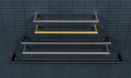 Colombo Mini Держатель полотенца 61,4*6,5cм , цвет: хром, артикул B4011.CR