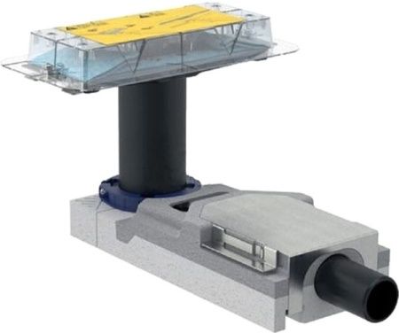 Душевой лоток Geberit CleanLine 152.450.KS.1 с решеткой Хром