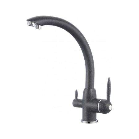 Смеситель для кухни с подключением к фильтру Savol S-L1699H, черный, артикул S-L1699H