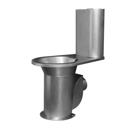 Унитаз напольный с баком антивандальный Тругор УНсбАУЛЬТРА ЛАЙТ, сатин, артикул УНсбАУЛЬТРА ЛАЙТ