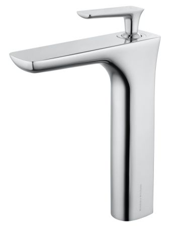 Смеситель для раковины высокий WONZON & WOGHAND SHARK, Хром (WW-481102-CR)