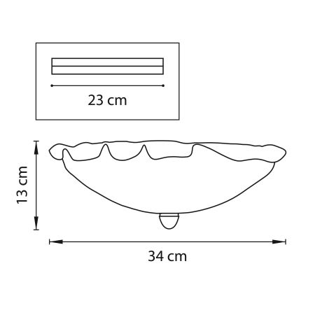 Плафон потолочный Murano Lightstar 601033, артикул 601033