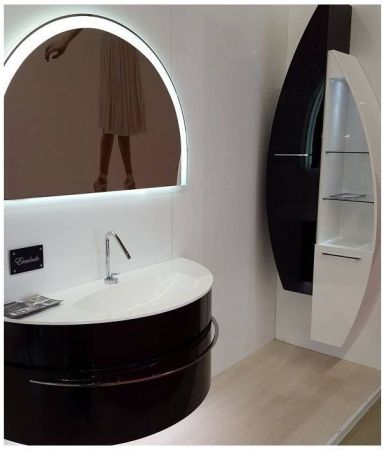 Шкаф-пенал De Aqua Эскалада RS1 L белый