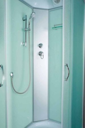 Душевая кабина Erlit Comfort ER3512PR 120x80 задняя стенка Белая стекло матовое, артикул ER3512PR-C3