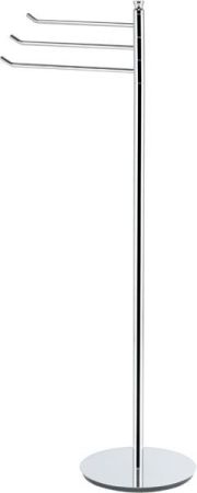 Stil Haus Hashi, стойка h85,5 см: 3 полотенцедержателя, цвет хром, артикул 1123/3(08)
