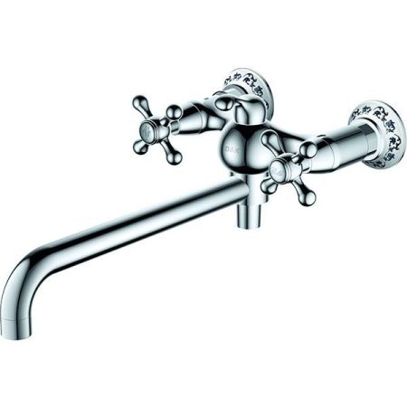 Смеситель для ванны D&K Hercules Hessen DA1423341 универсальный Хром, артикул DA1423341