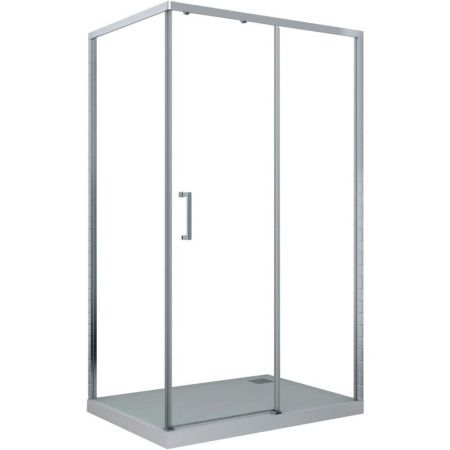 Душевой уголок Cerutti SPA Vito 110x80 R профиль Хром стекло прозрачное Душевой уголок Cerutti SPA Vito 110x80 R профиль Хром стекло прозрачное
