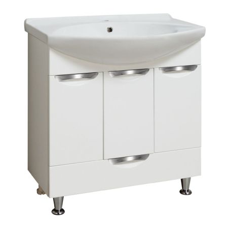 Тумба Runo Барселона 75 под умывальник УТ000001575 (Стиль 75) (00000001032), артикул 00000001032