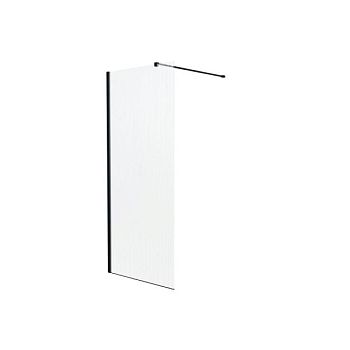 Душевая перегородка Knotlor WI090CG1BL 90х200, черный
