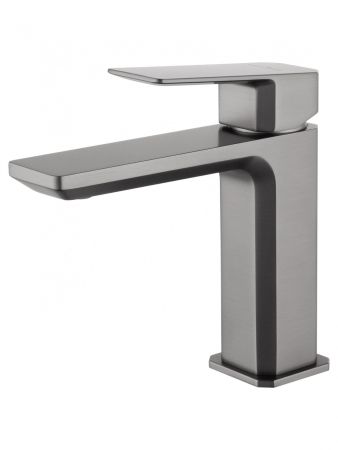 Смеситель для раковины WONZON & WOGHAND DIAMOND, Темный графит (WW-88139011-BGM), артикул WW-88139011-BGM