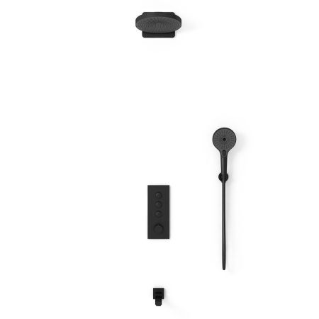 Душевой комплект Inspire VSFW-433TI1MB встраиваемый, черный, артикул VSFW-433TI1MB