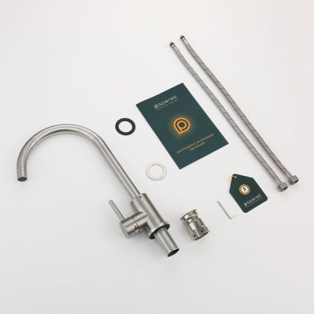 Смеситель для кухни Splenka S201.40.05, сатин