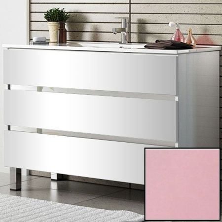 Тумба с раковиной SanVit Кубэ-3 70 kkube3070 в цвете Ral Розовый глянец, артикул kkube3070