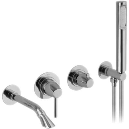 Смеситель для ванны Webert Opera moderna OE860312015 Хром, артикул OE860312015