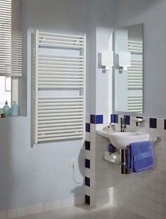 Электрический полотенцесушитель Zehnder Toga TE-120-060/DD Белый, артикул TE-120-060/DD