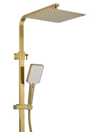 Душевая система WONZON & WOGHAND EDGE, Брашированное золото (WW-88739003-BG), артикул WW-88739003-BG