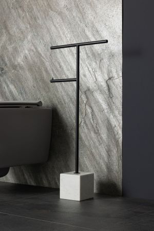 Держатель туалетной бумаги Allen Brau Priority 6.31FT1-31 черный матовый, артикул 6.31FT1-31