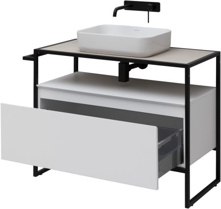 Тумба под раковину Allen Brau Priority 100 1.31003.WM белый матовый, артикул 1.31003.WM