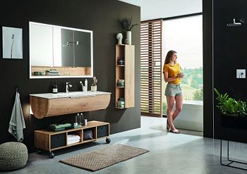 Комплект мебели Puris Rounds, 920 мм, цвет дуб натуральный