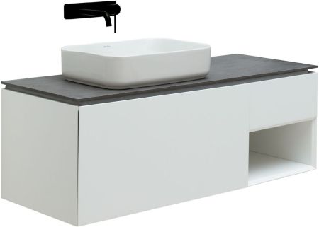 Тумба под раковину Allen Brau Infinity 120 1.21006.WM L белый матовый, артикул 1.21006.WM