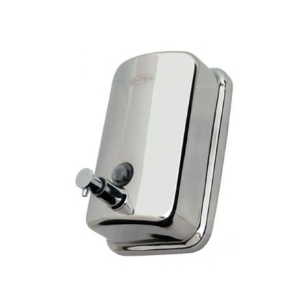 Дозатор для жидкого мыла G-Teq 8608 антивандальный Хром