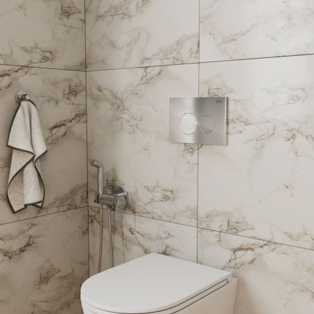 Клавиша смыва D&K Bayern DB1529001.2  (арт.инсталл DI8050127), хром, артикул DB1529001.2