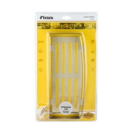 Полка металличеcкая FIXSEN HOTEL FX-31003P, золотой сатин, артикул FX-31003P