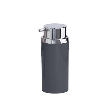 Дозатор жидкого мыла FIXSEN ROUND GRAY FX-453-1, серый
