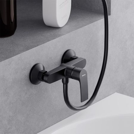 482000300 Eclipse 2.0, смеситель для душа, черный, артикул 482000300