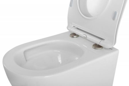 Унитаз подвесной безободковый со смывом TORNADO BelBagno SFERA-TOR, артикул BB3105SC