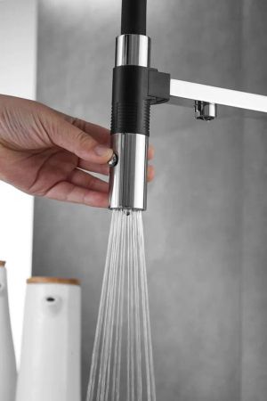 Смеситель для кухни Rose R958, хром